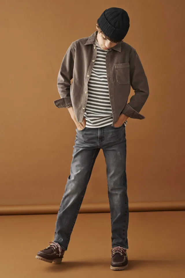 Only & Sons JUNIOR OSJEDGE straight leg jeans - zwart