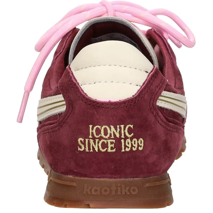 Kaotiko Seattle Women lage sneaker bordeaux, foto 4