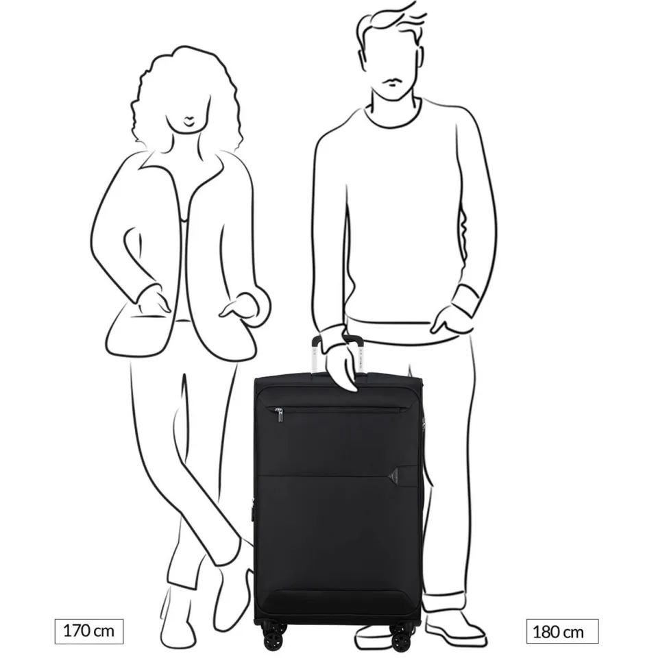 Samsonite Urbify Spinner 78 cm koffer zwart, foto 3