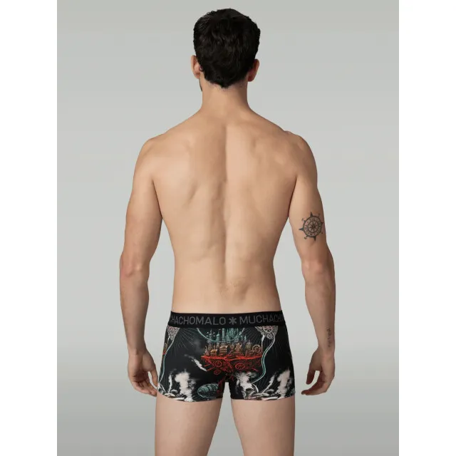 Muchachomalo Heren 3-pack Trunks Modern Age veelkleurig, foto 2