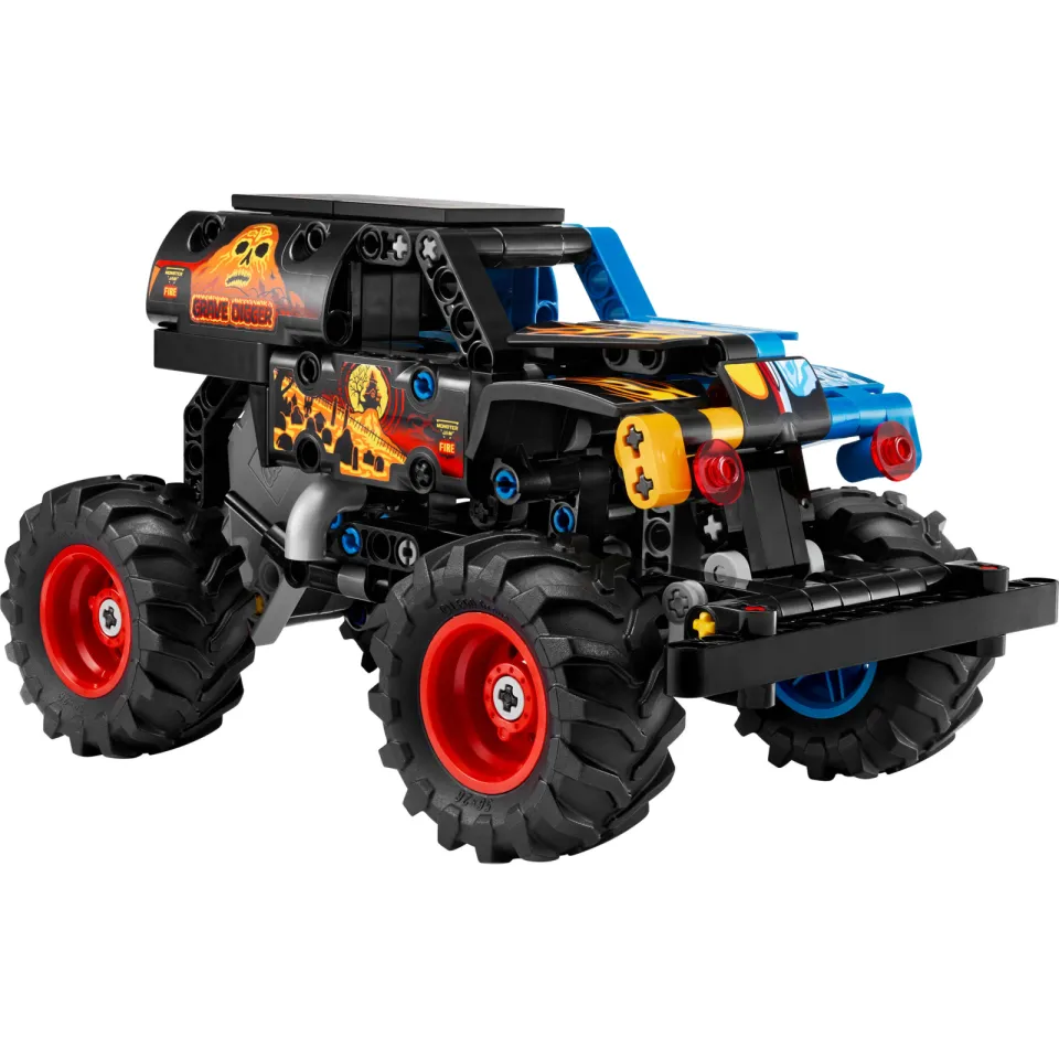 Lego Technic Monster Jam™ Grave Digger™ vuur en ijs 42219