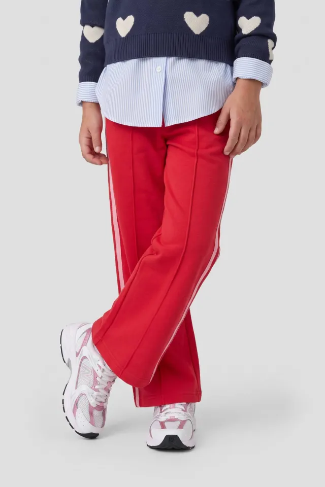 Orange Stars casual broek rood, foto 4