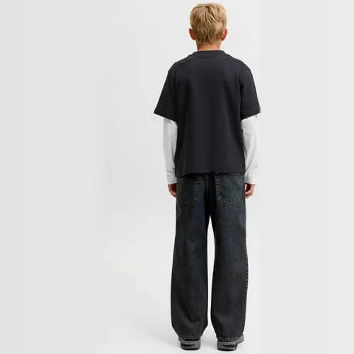 Jack & Jones Junior longsleeve zwart, foto 4