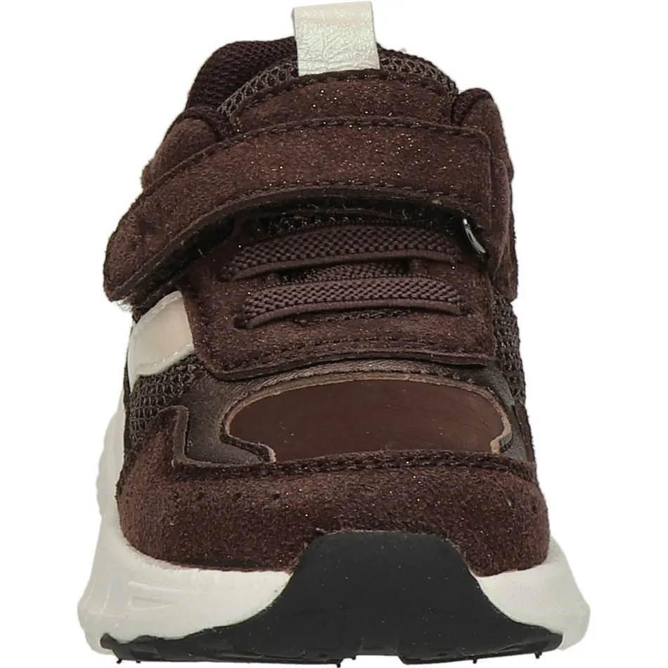 Nelson Kids imitatieleren sneakers - bruin, foto 4