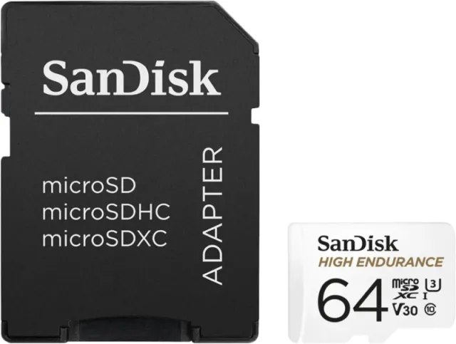 Sandisk MicroSDXC High Endurance 64GB 40MB/s