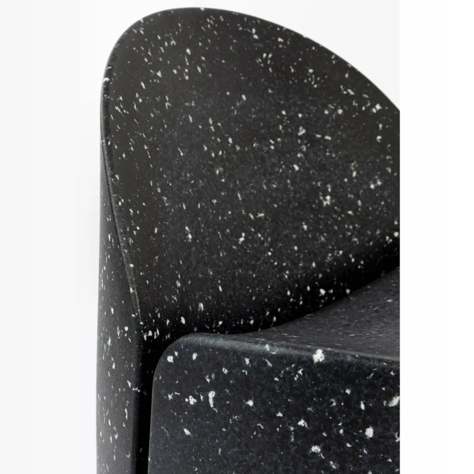 Zuiver Bloom outdoor fauteuil zwart galaxy, foto 8