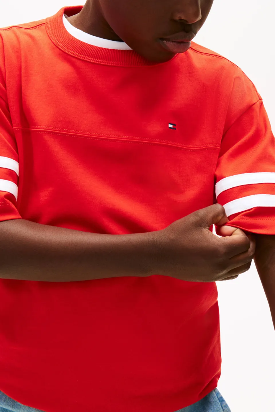 Tommy Hilfiger T-shirt rood, foto 4