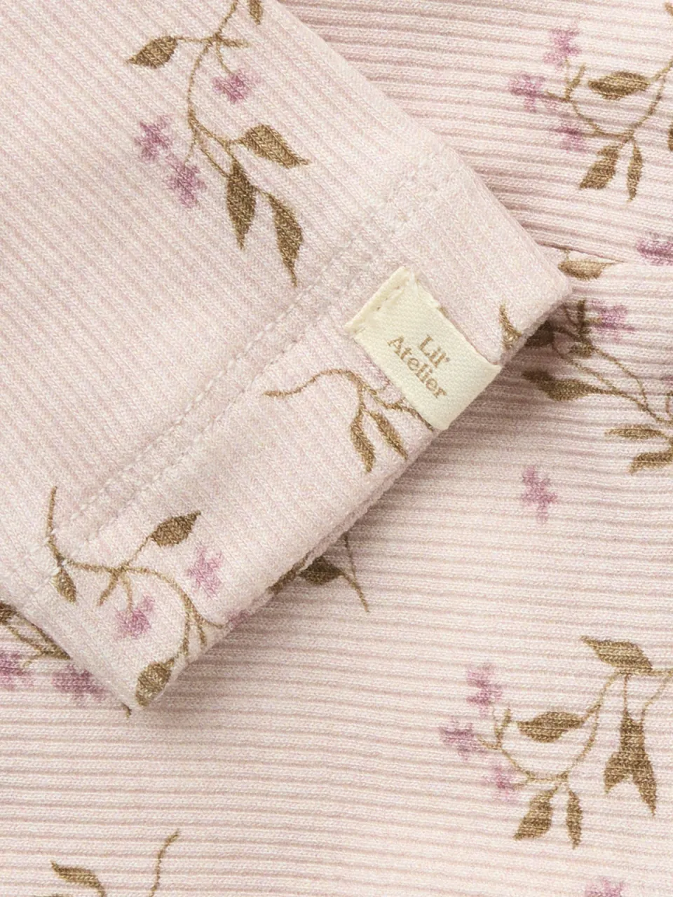 Lil' Atelier Baby slim fit legging lila, foto 2