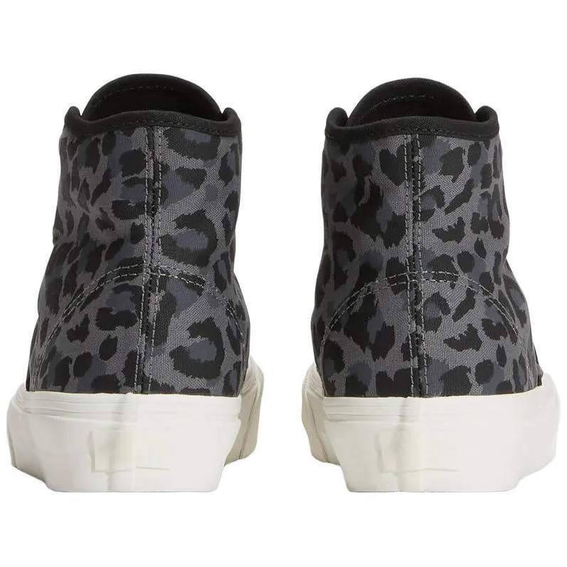 Vans Authentic sneakers met panterprint - zwart/zilvergrijs, foto 3
