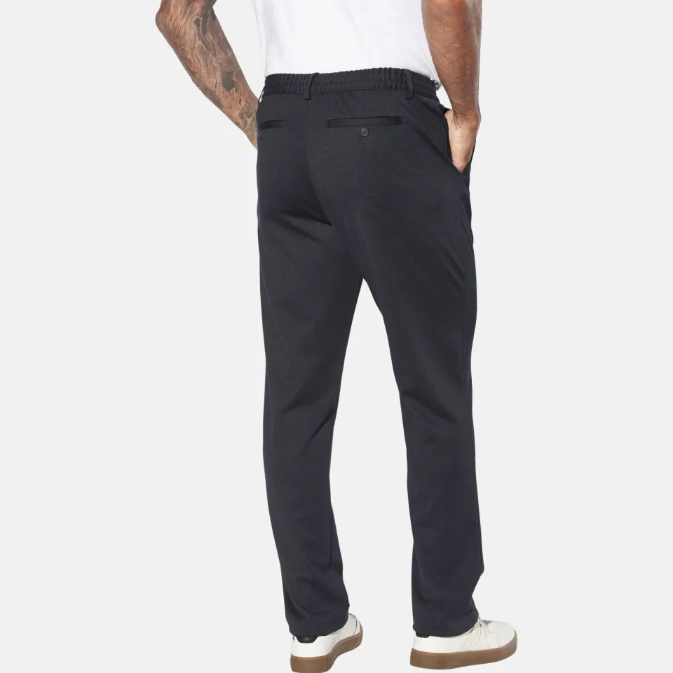 Jan Vanderstorm FJORDLUND loose casual broek Plus donkerblauw, foto 3