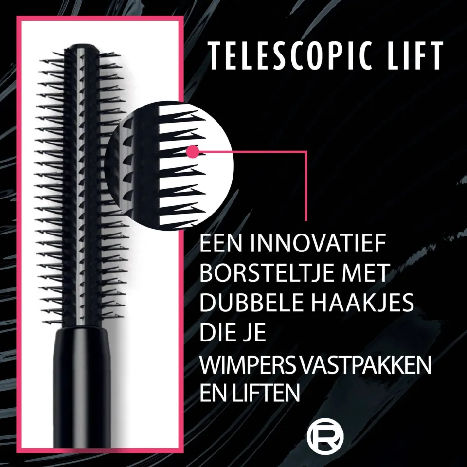 L'oréal Paris Telescopic Lift mascara zwart, foto 4