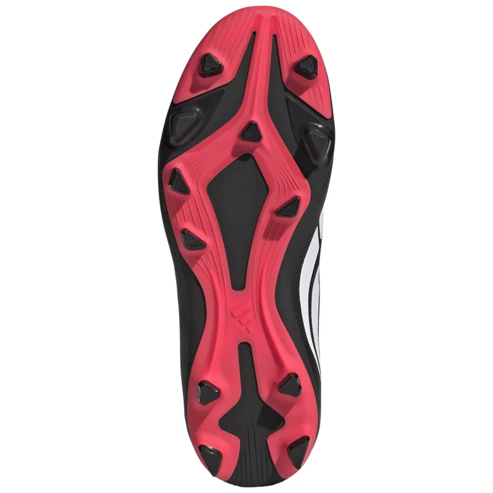 Adidas Performance Predator Club junior voetbalschoenen - zwart/wit/rood, foto 2