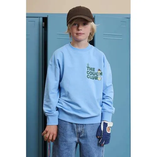 Z8 kids sweater Meyer met backprint blauw, foto 3