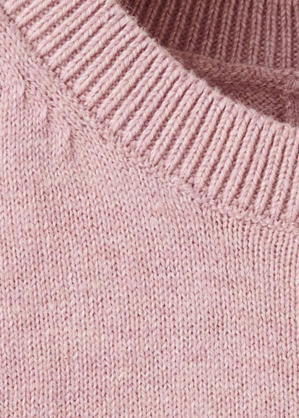 Mango Kids katoenen gebreide trui met ruches - roze, foto 7