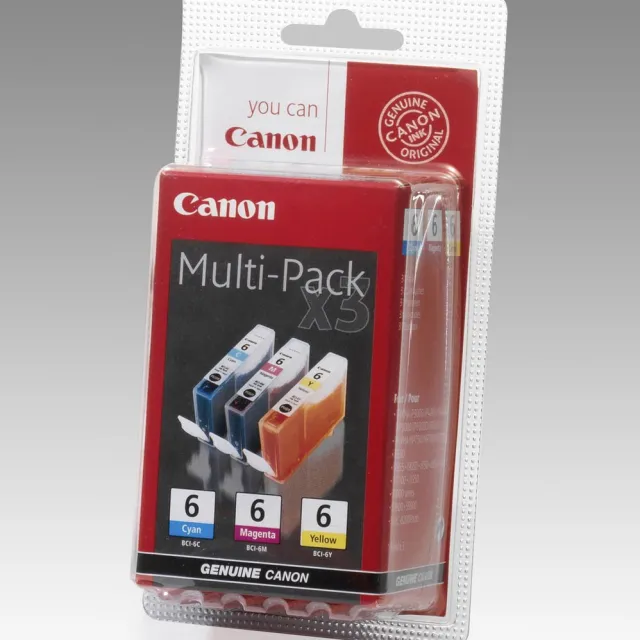 Canon BCI-6 Multi Pack C/M/Y Cyaan
