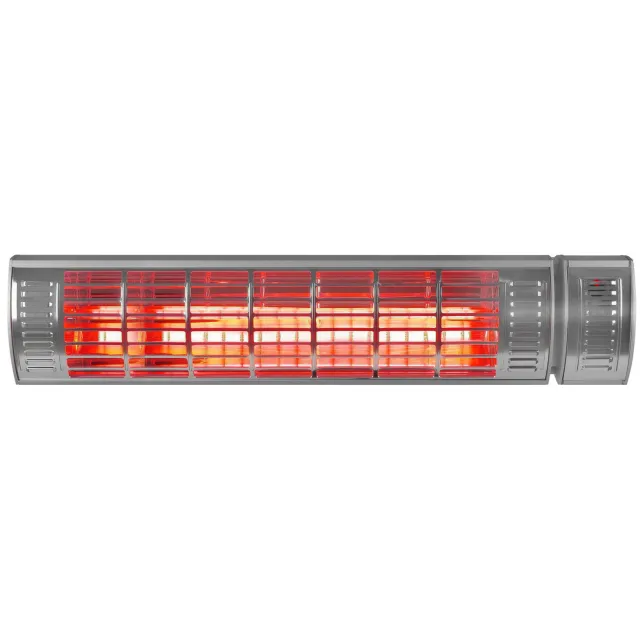Eurom terrasverwarmer Golden 2500 Ultra RCD (incl. afstandsbediening) Grijs