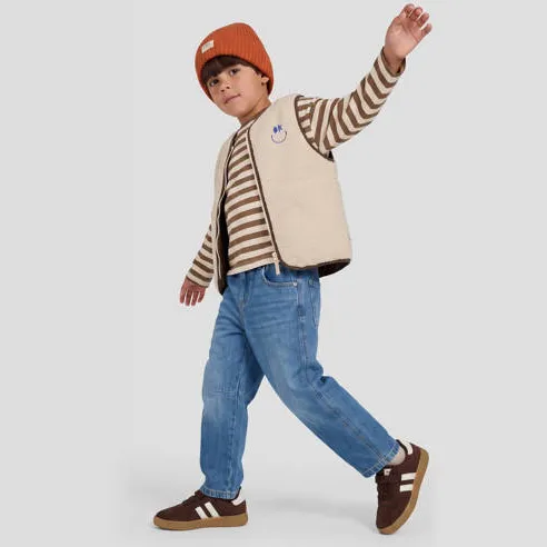 Orange Stars bodywarmer ecru, foto 4