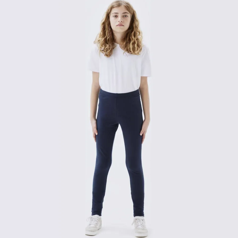 NAME IT NKFDAVINA legging donkerblauw