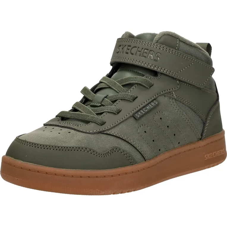 Skechers Quick Street hoge sneakers olijfgroen, foto 6