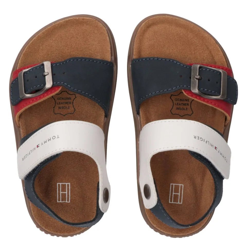 Tommy Hilfiger sandalen donkerblauw multi, foto 4