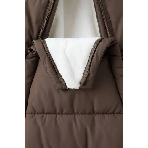 Mango winterpak donkerbruin, foto 4