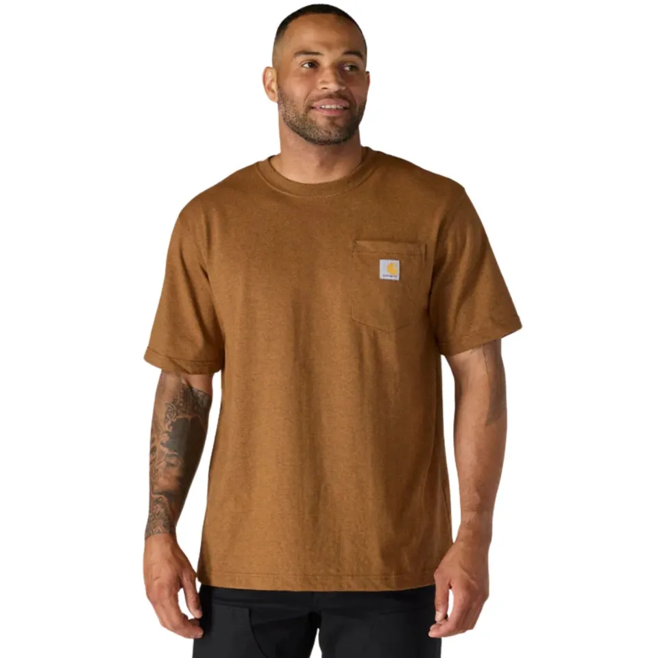 Carhartt Deadborn Casual T-shirt oranje/bruin