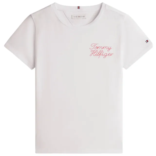 Tommy Hilfiger t-shirt wit met tekst, foto 2