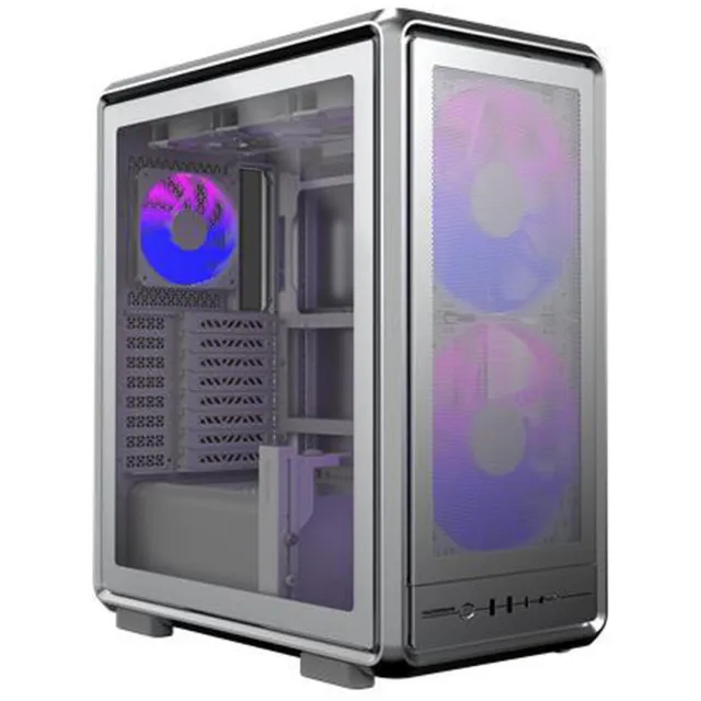 Cooler Master MasterFrame 500 Mesh midi tower behuizing zilver, foto 2