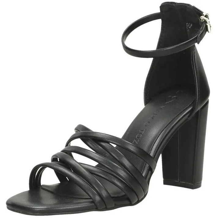 Marco Tozzi sandalen met hak zwart, foto 3