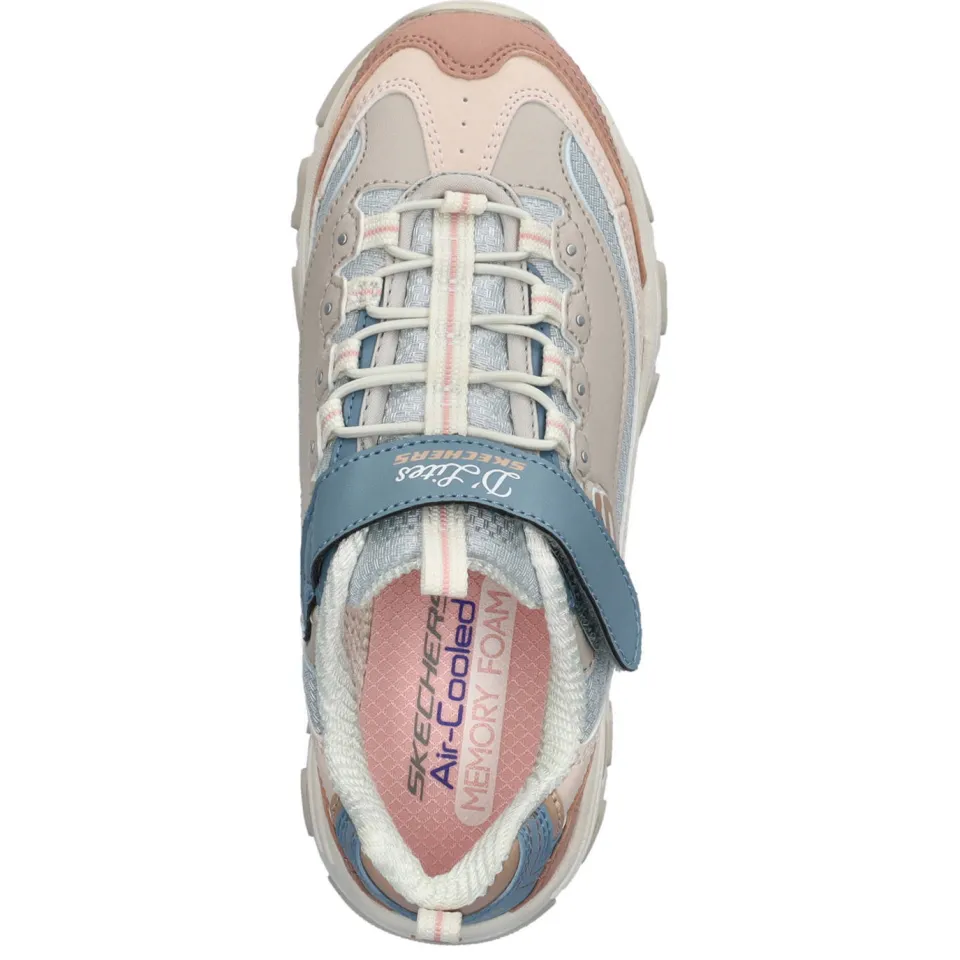 Skechers D'Lites Color Mayhem sneakers beige/multi, foto 2