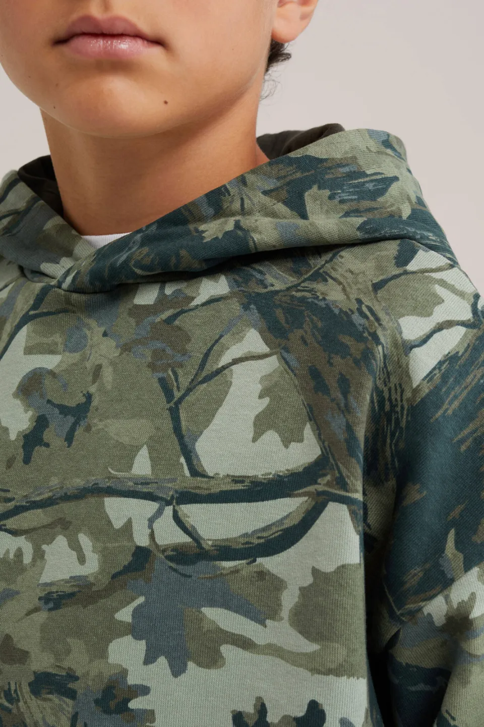 WE Fashion hoodie met print - groen, foto 5
