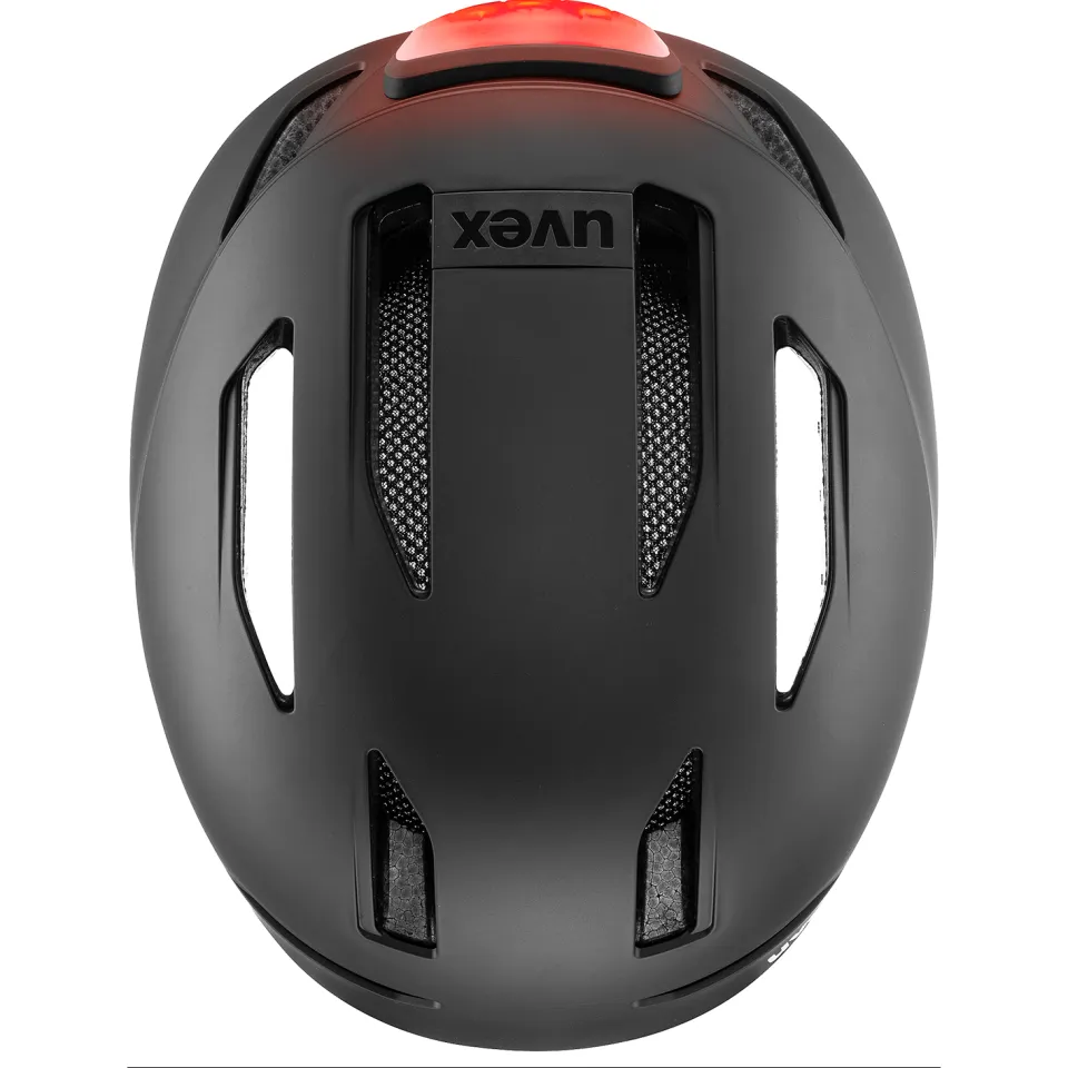 Uvex Urban Planet LED fietshelm 61 cm zwart, foto 4