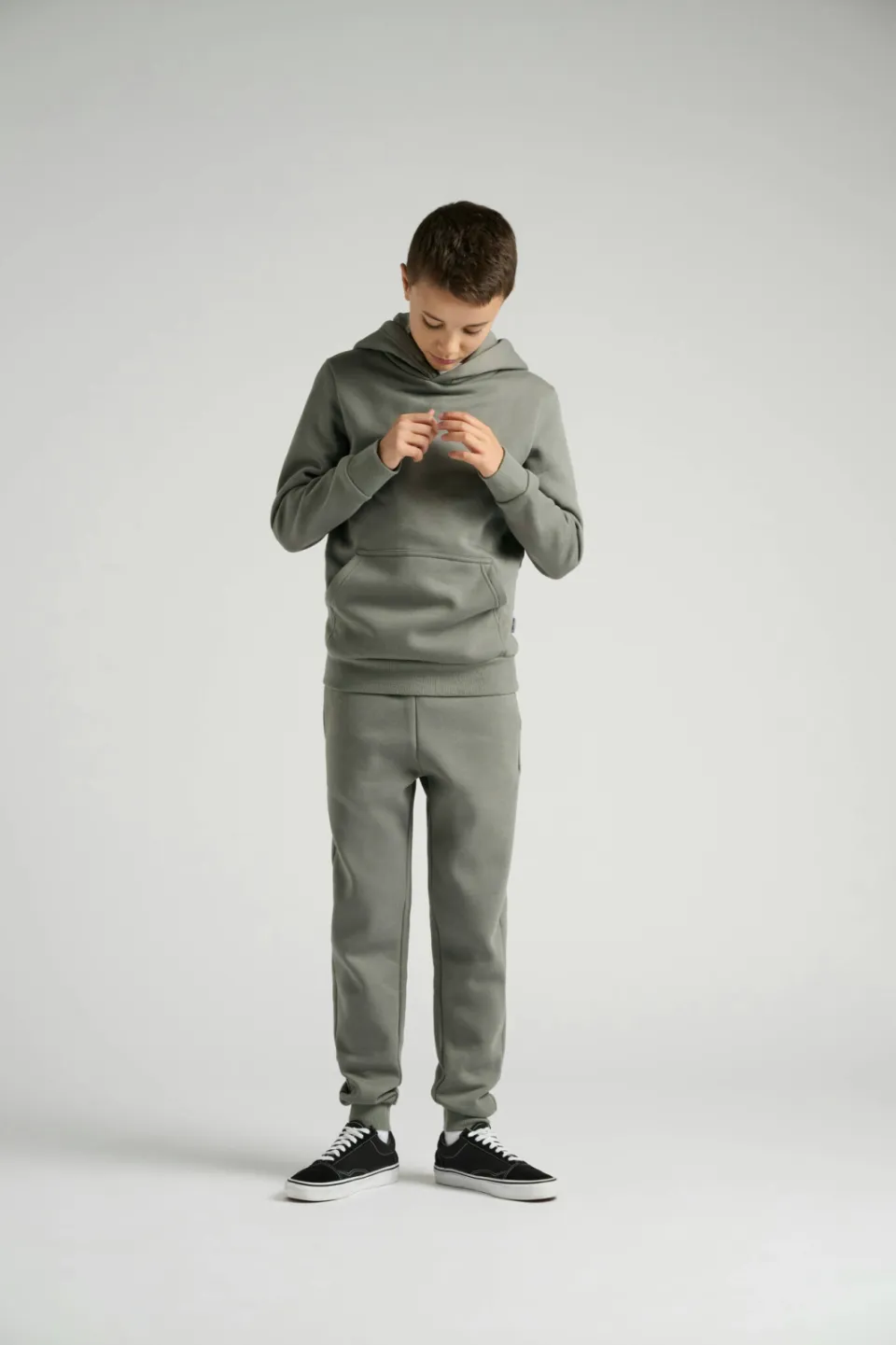 Only & Sons JUNIOR hoodie grijsgroen, foto 5