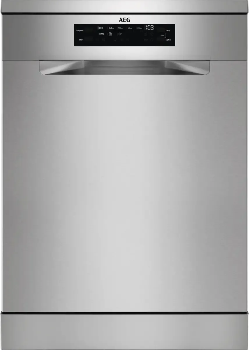 AEG FFB33607ZM vrijstaande vaatwasser inox, foto 2