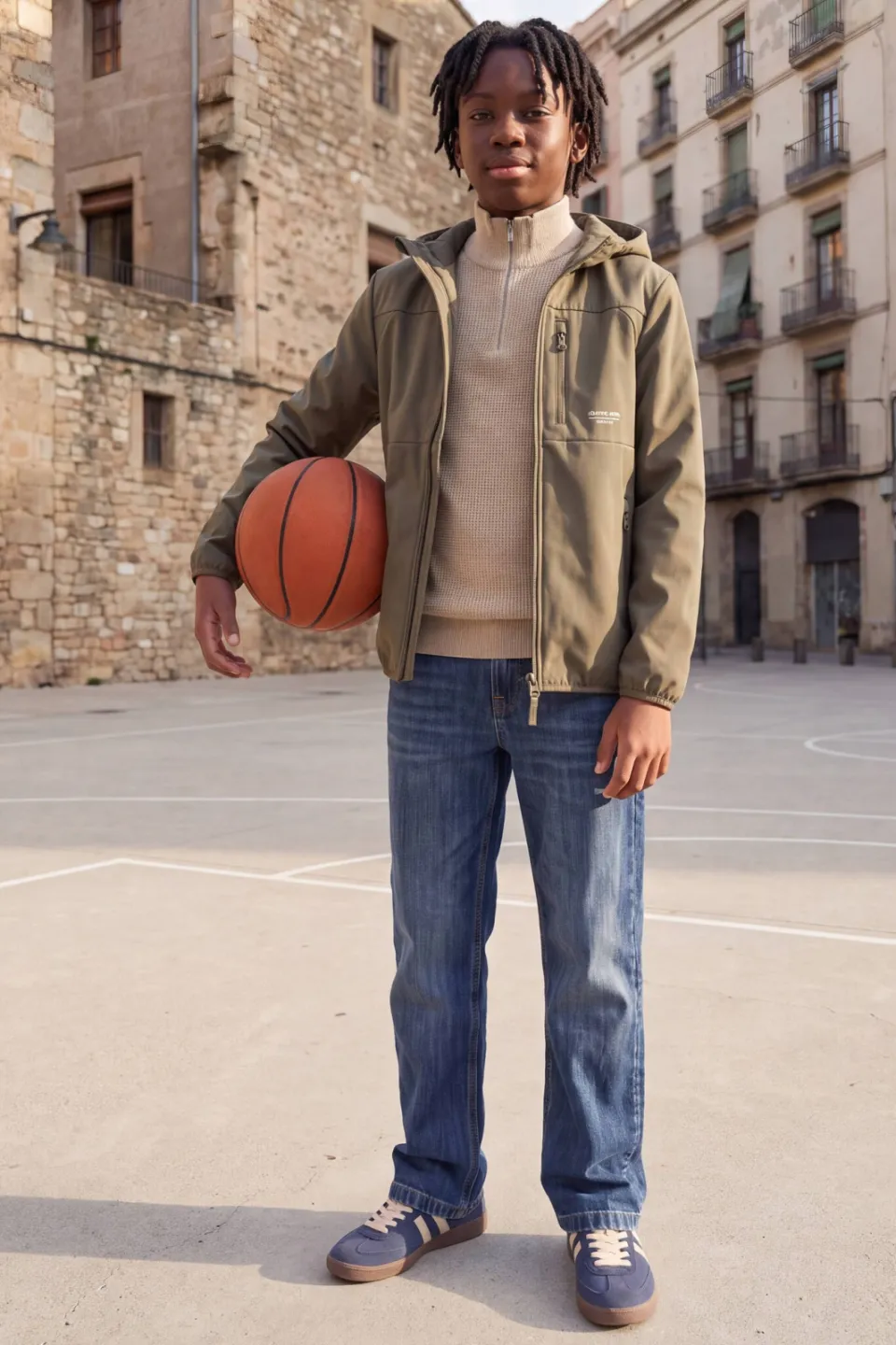 Jack & Jones JUNIOR gebreide trui - taupe, foto 3