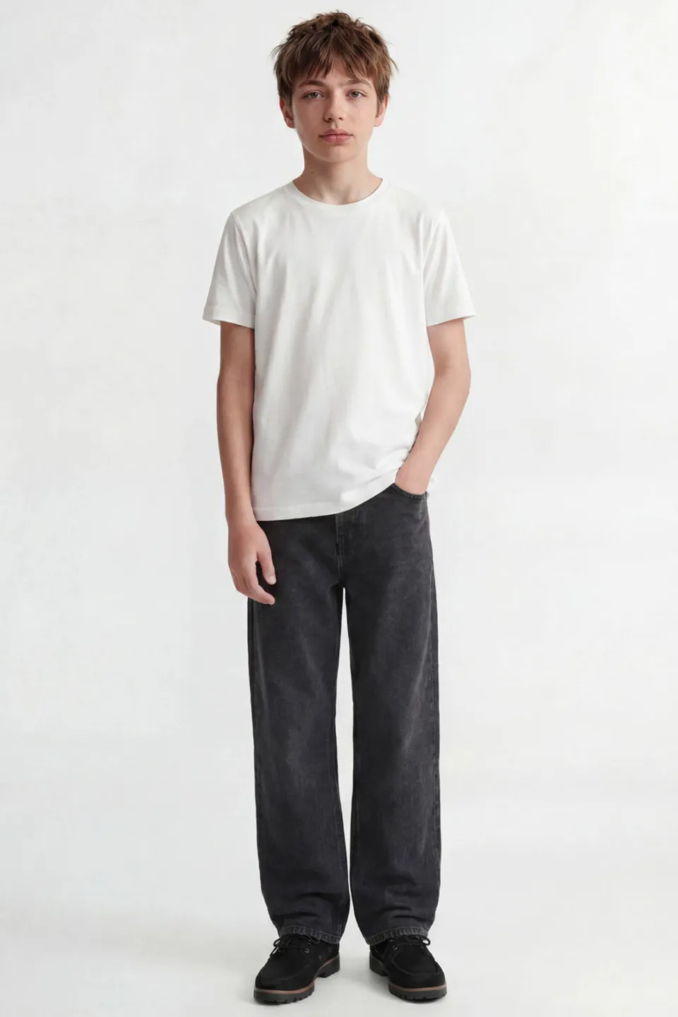 Jack & Jones JUNIOR baggy loose fit jeans - black denim, foto 3