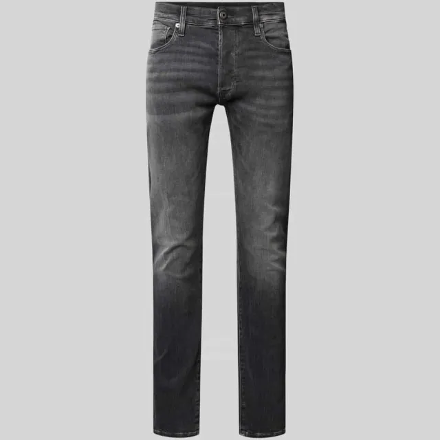G-Star 3301 slim fit jeans faded black magnet, foto 2