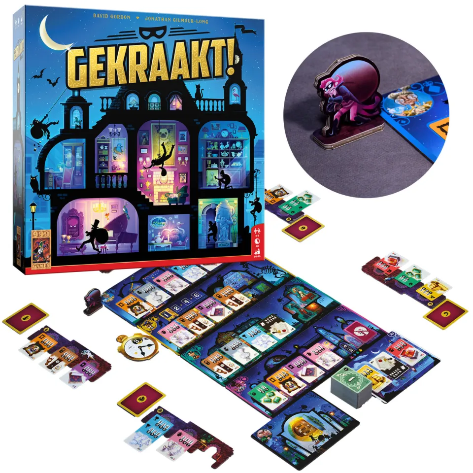 999 Games Gekraakt! bordspel, foto 2