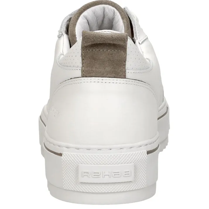 Rehab Crash Lthr lage sneakers wit, foto 4