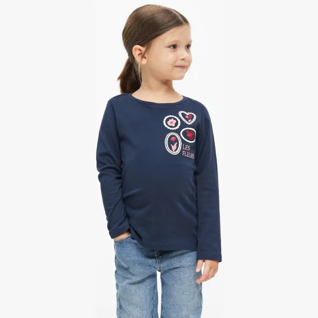 S.Oliver longsleeve marineblauw, foto 4
