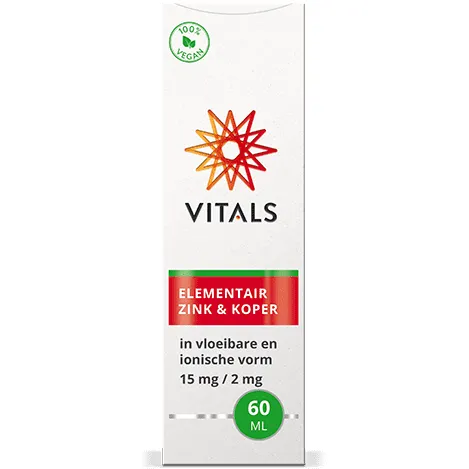 Vitals Elementair Zink Koper Druppels