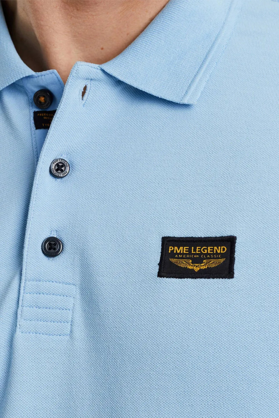 PME Legend polo lichtblauw, foto 4