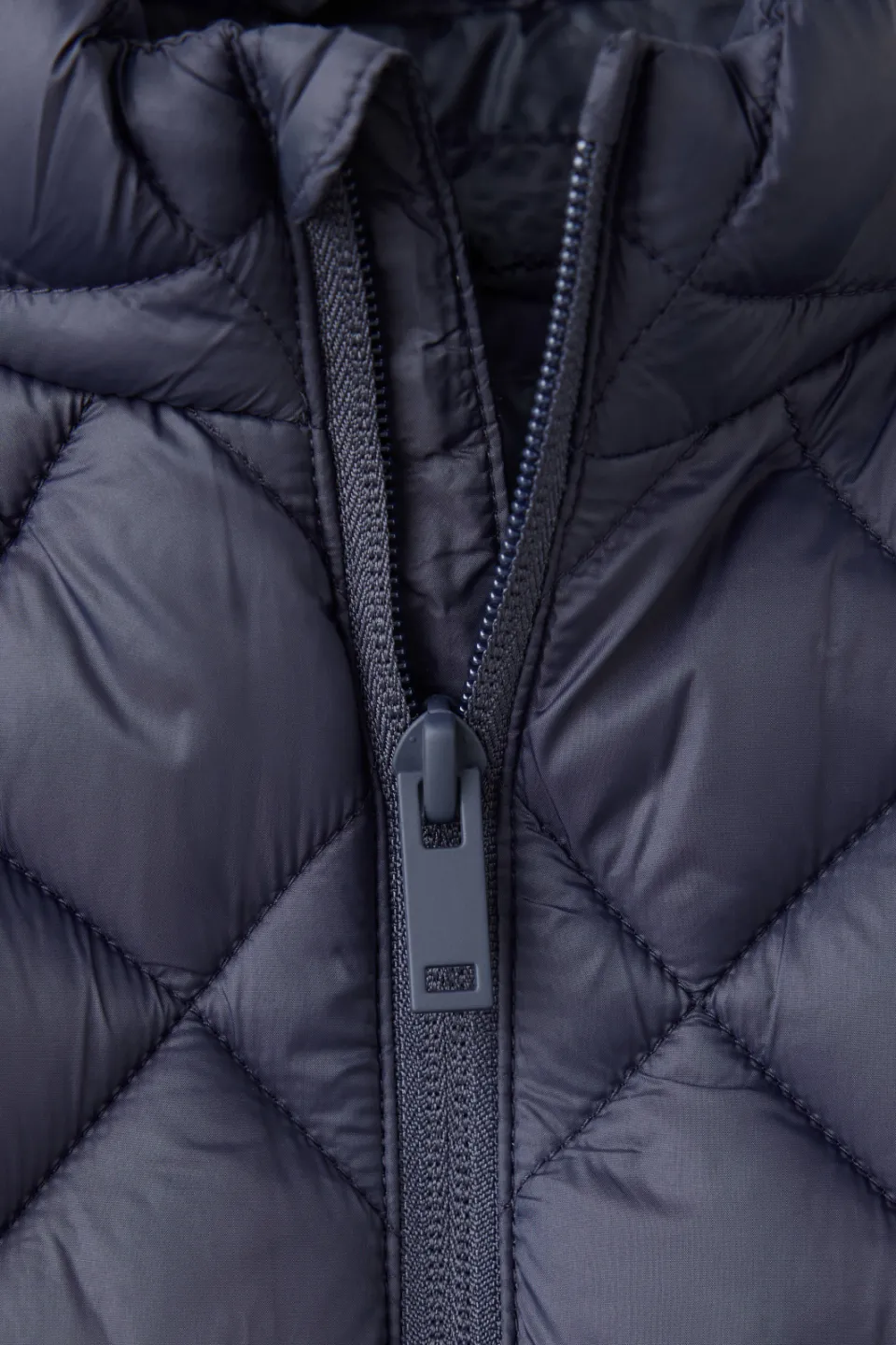 Mango bodywarmer marineblauw, foto 3