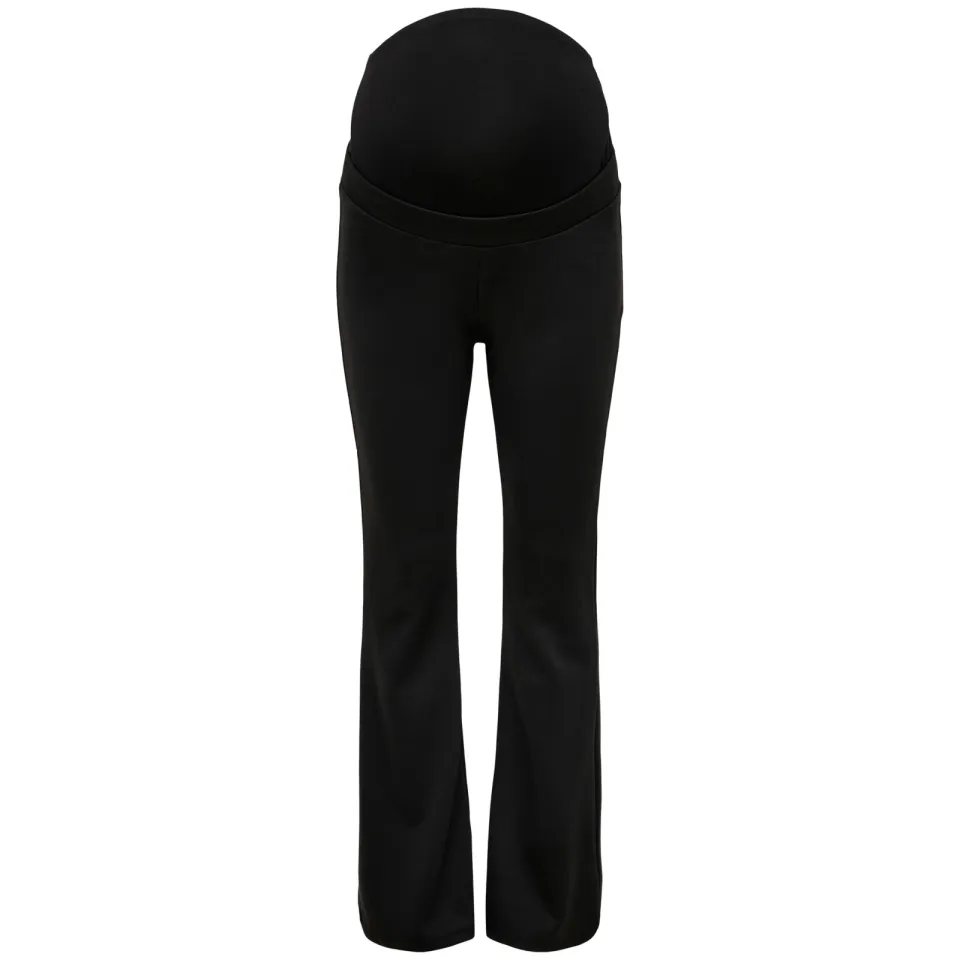 Only Maternity low waist flared zwangerschapsbroek Fever zwart, foto 2