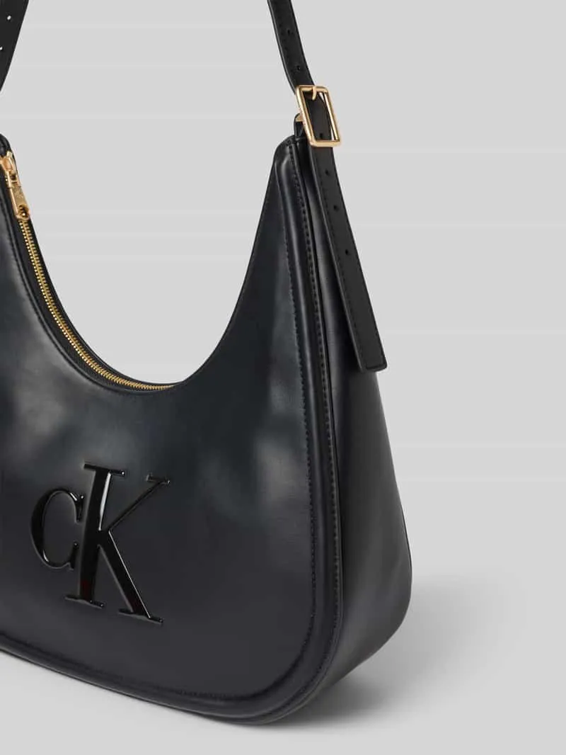 Calvin Klein Jeans Bold CK Crescent handtas zwart, foto 5