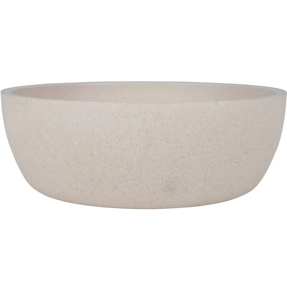 District 70 Bamboo voerbak merengue Small beige, foto 2