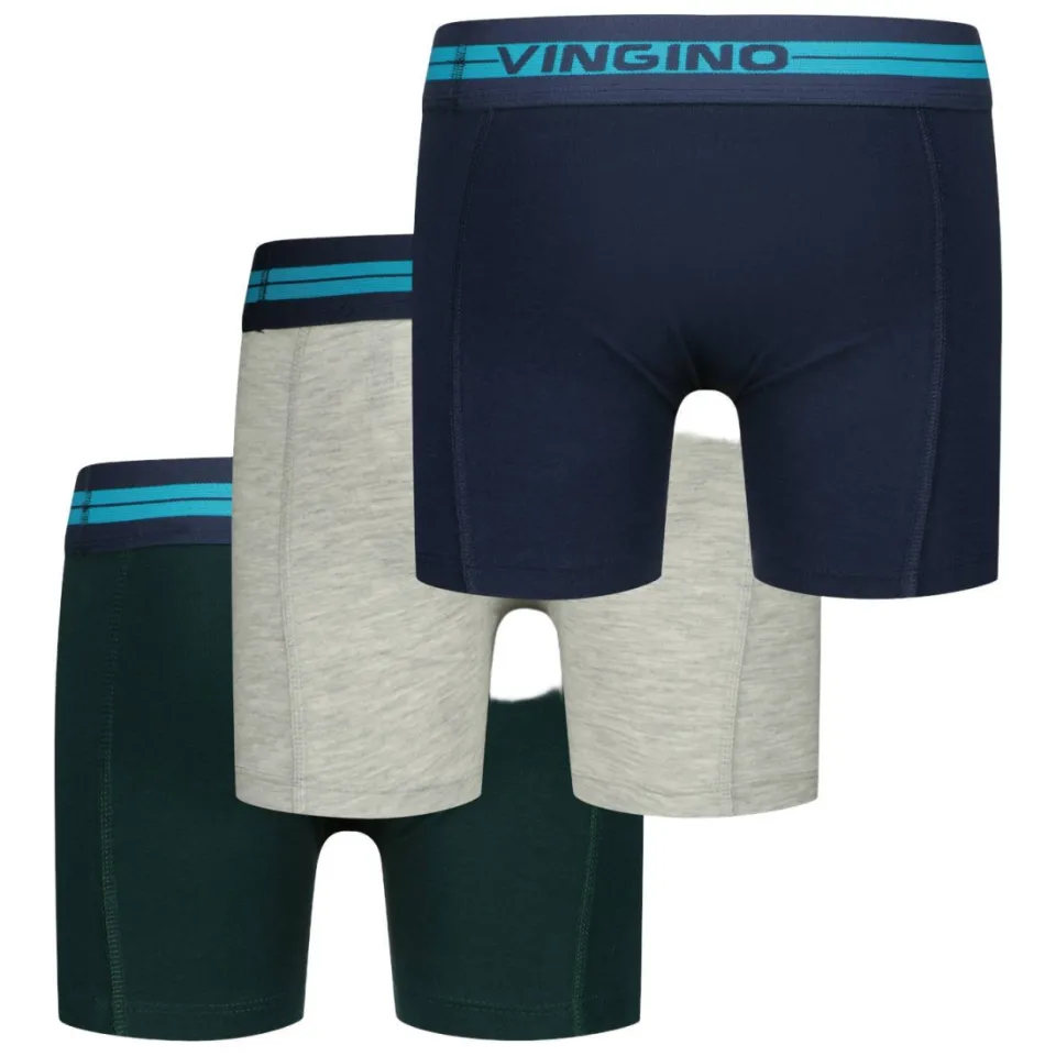 Vingino boxershorts 3-pack meerkleurig multicolor, foto 3