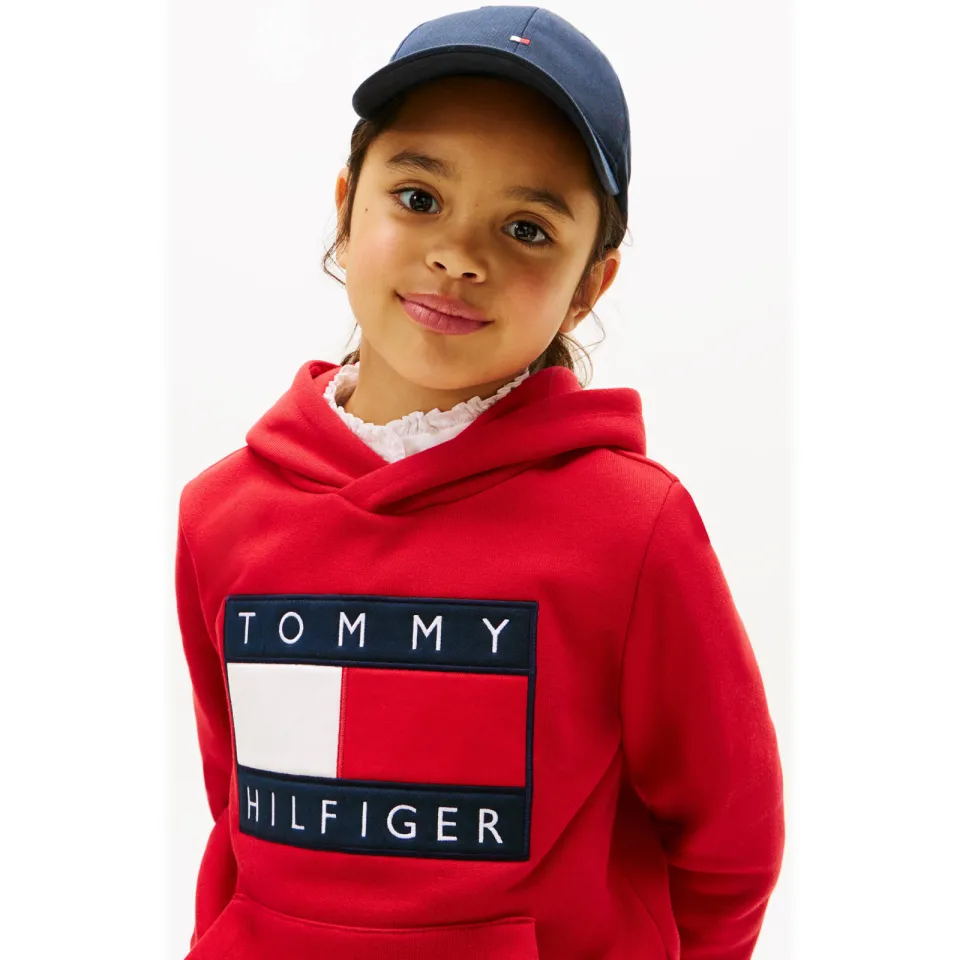 Tommy Hilfiger hoodie rood, foto 6