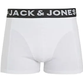 Jack & Jones Junior boxershorts set van 3 zwart wit grijs melange, foto 4