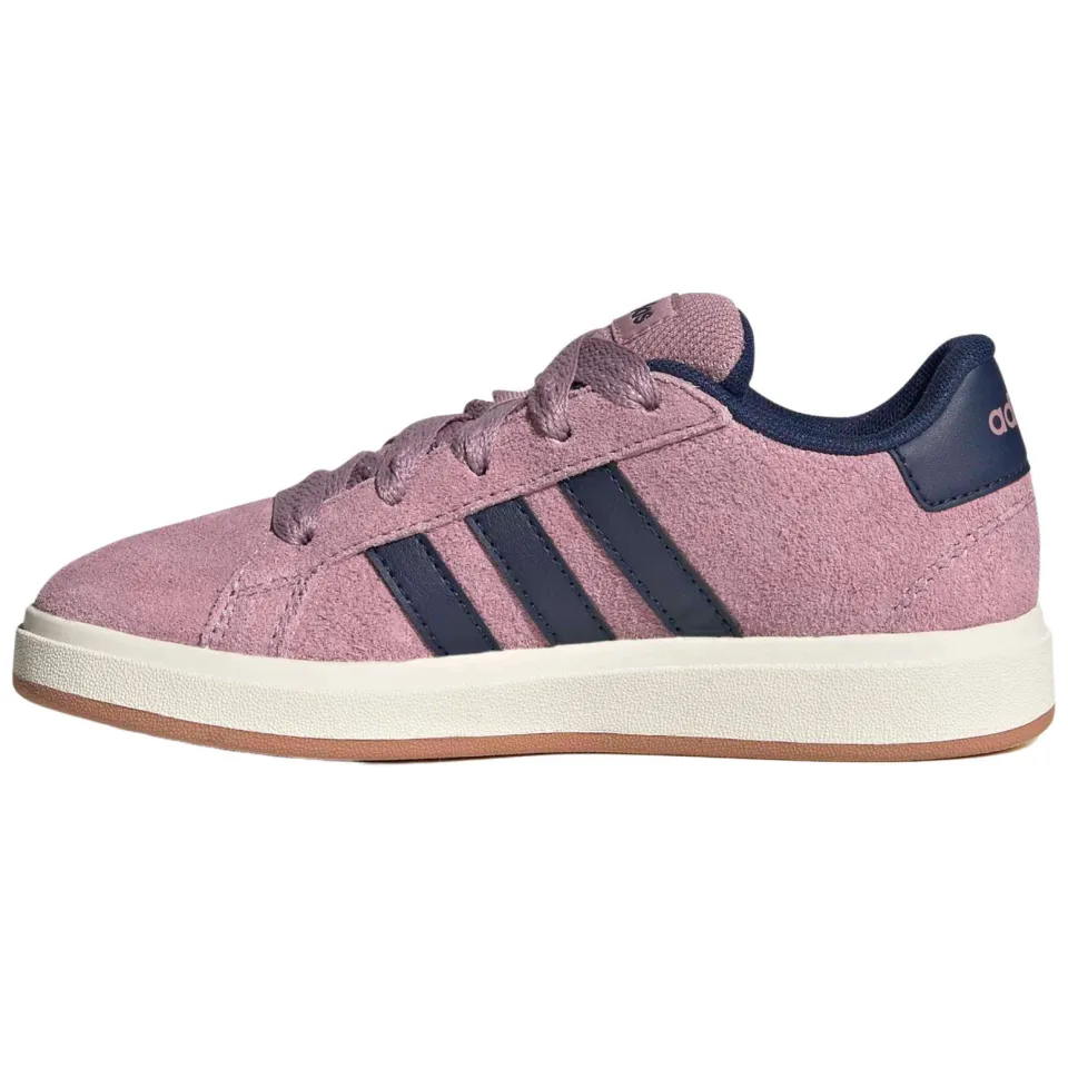 Adidas Sportswear Grand Court suède sneakers - roze/donkerblauw, foto 3